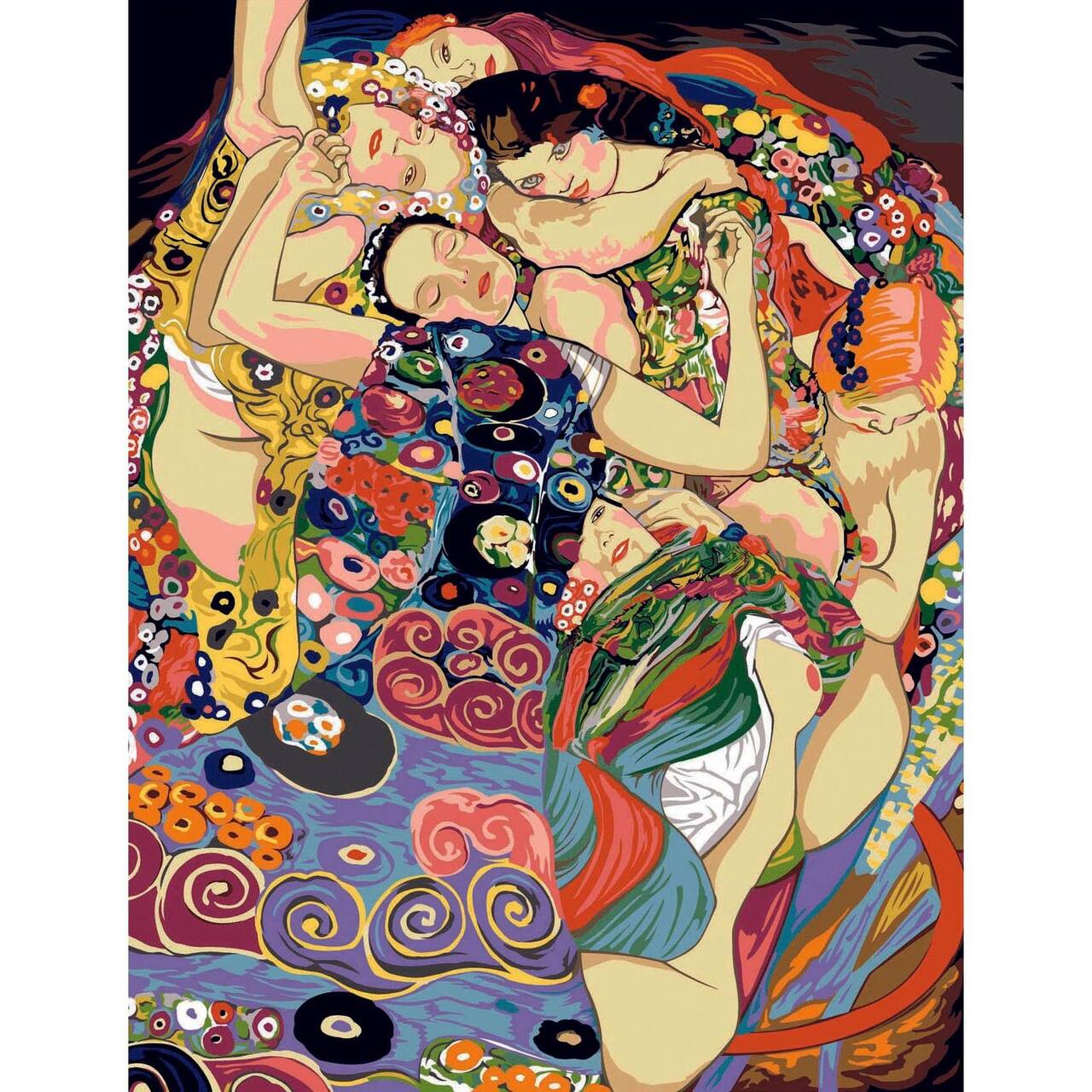 Gobelin The Young Girl (After Klimt) Printed Tapestry Canvas